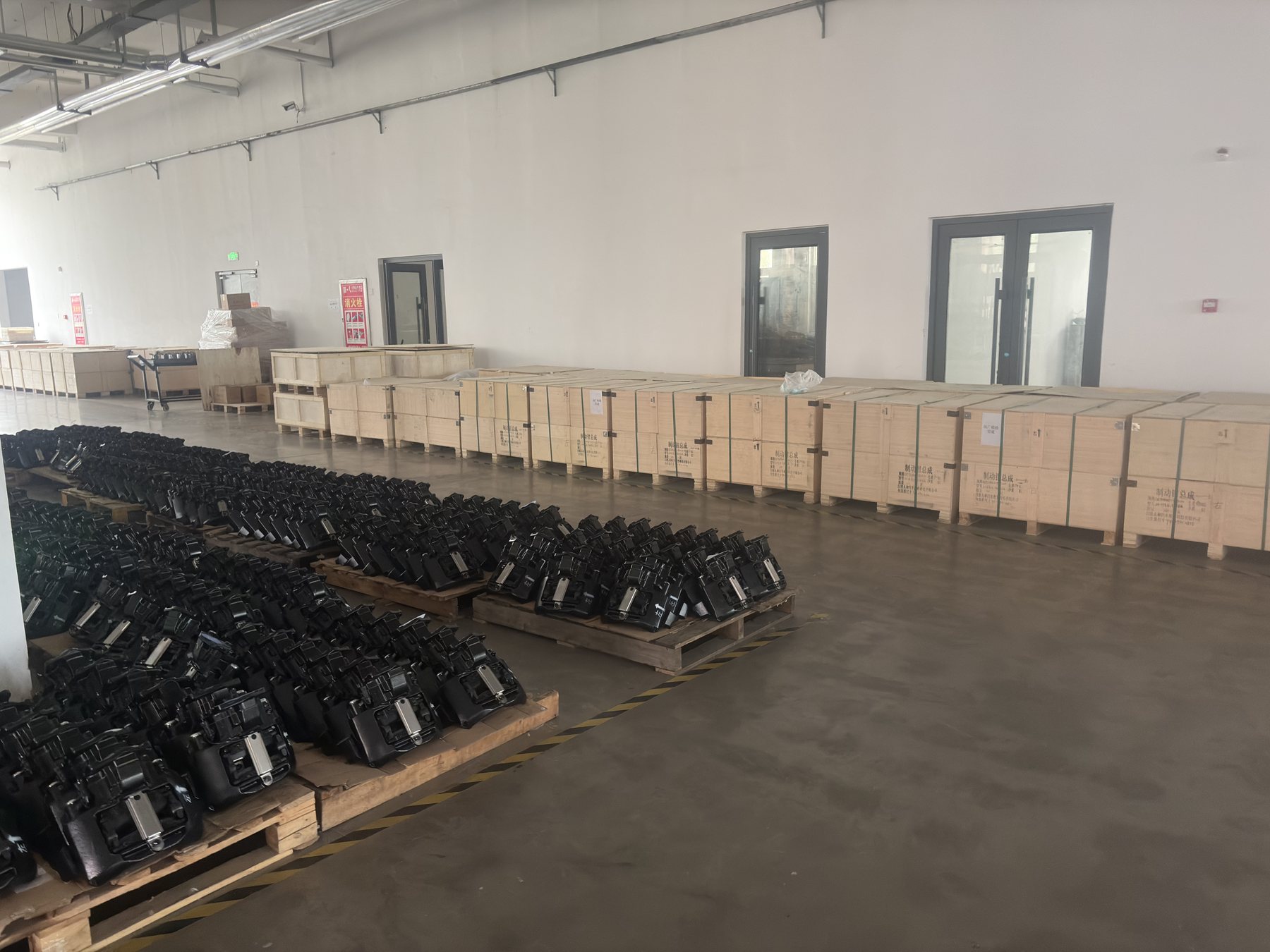 Bulk brake assemblies prepared for wholesale supply