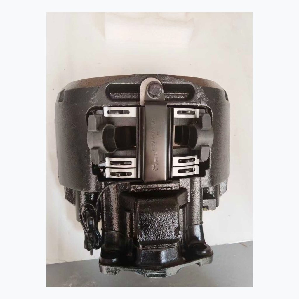 Complete commercial brake caliper verification sample