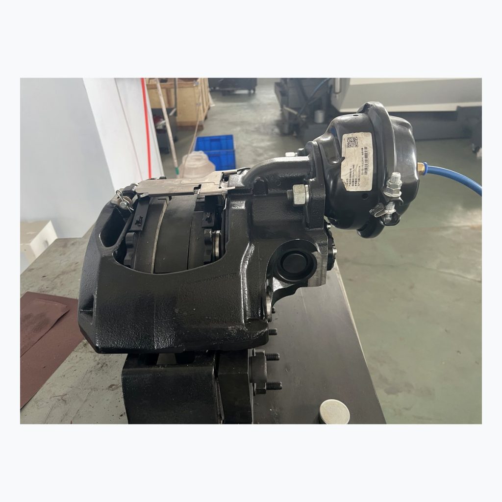 Complete commercial brake caliper with actuator sample
