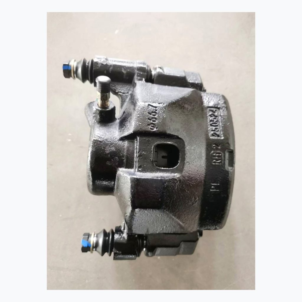 Complete compact brake caliper side view